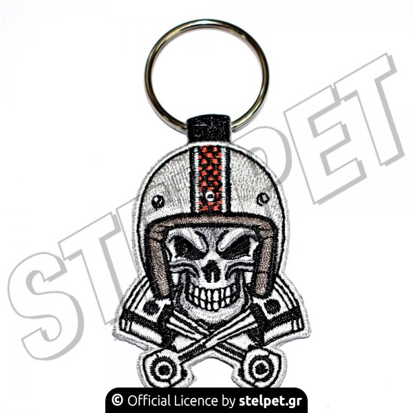 Μπρελόκ Racer Skull Pistons Garage